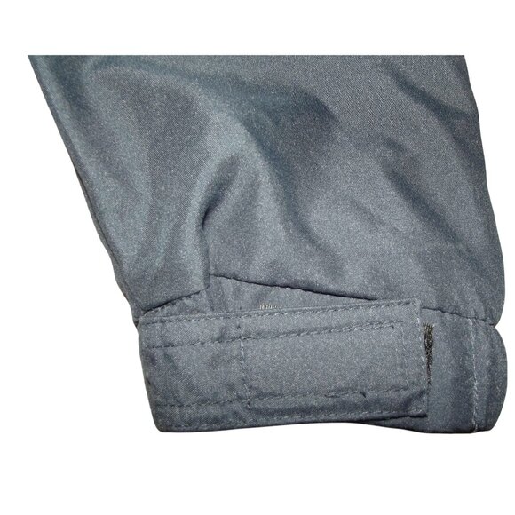 Tres Bien Jacket Mens XL Navy Blue Tan windbreaker golf zip classic bomber - Picture 11 of 13